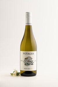 Bottle of Potager Pinot Gris 2026, North Canterbury wine