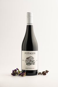 Bottle of Potager Pinot Noir 2025, North Canterbury wine